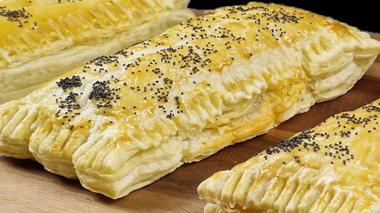 Amazing made from puff pastry! Ingenious!