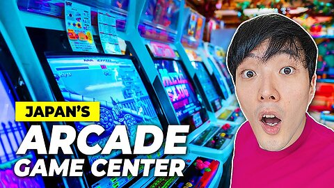 Japan's MASSIVE Arcade Game Center That You Can't Escape