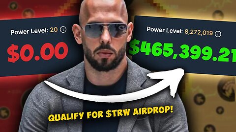 Get MAXIMUM allocation for Andrew Tate's Airdrop (Millionaires Will Be Made)