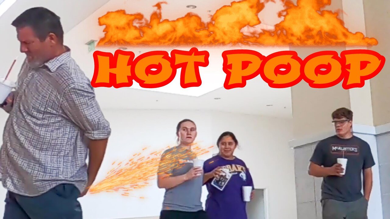 Farting HOT POOP DUST at People!!! 🥵💩 Funny Fart Prank! 🤣