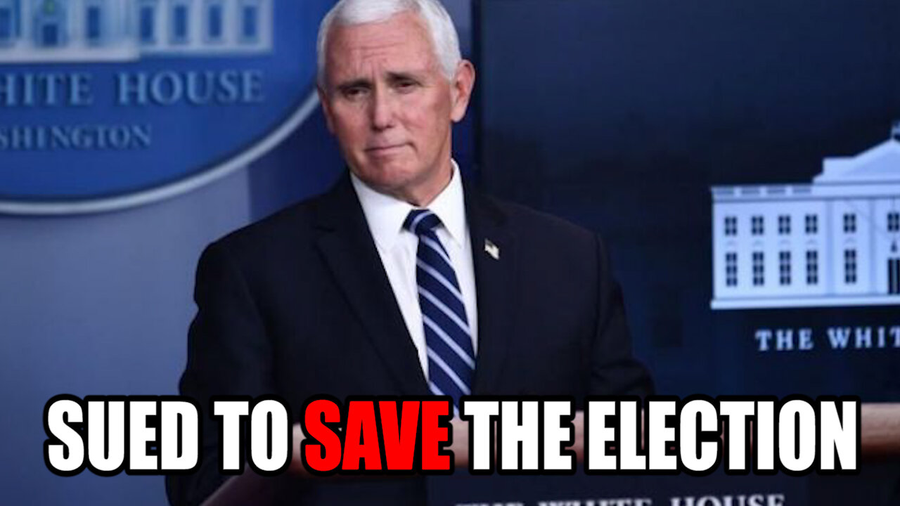 Republicans SUE Mike Pence to SAVE ELECTION