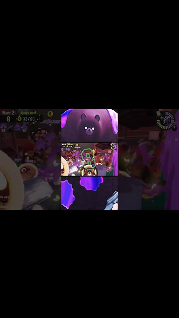 Splatoon 3 - High Tide Glowflies Safe Spot (Inkblot Art Academy Big Run)