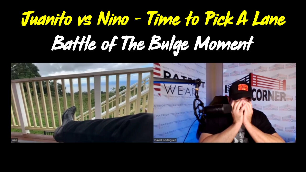 Juanito vs Nino - Time to Pick A Lane, Battle of The Bulge Momen