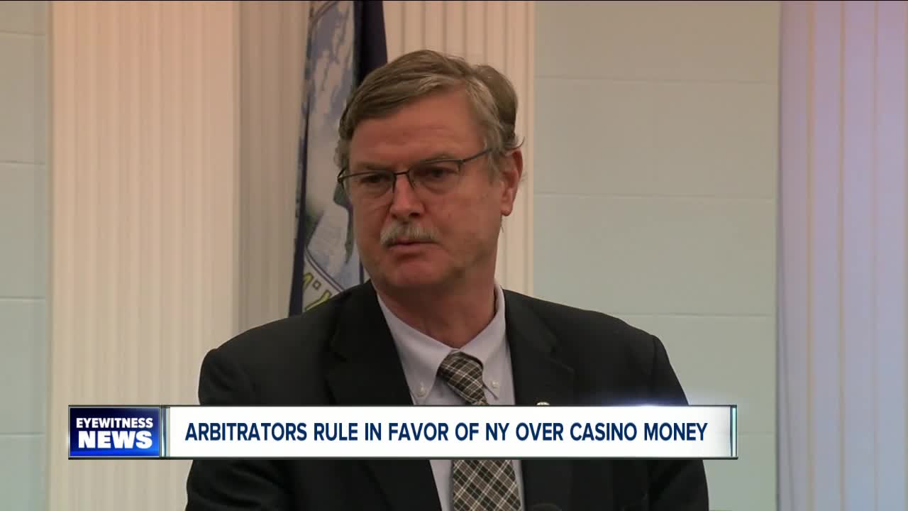 Arbitrators rule in favor of New York State over casino revenue