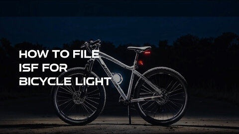 Unlocking Imports: Mastering ISF for Bicycle Lights!