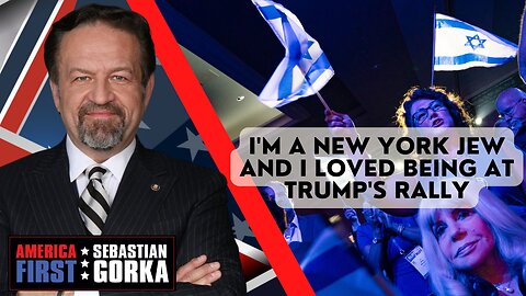 I'm a New York Jew and I loved being at Trump's rally. Debra Lea with Sebastian Gorka