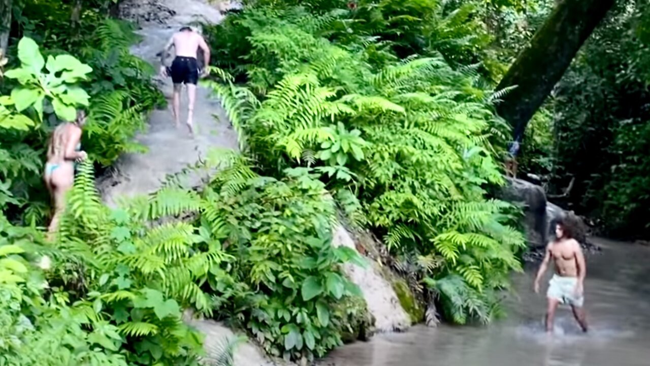 Sticky Rocks in a Thailand Jungle