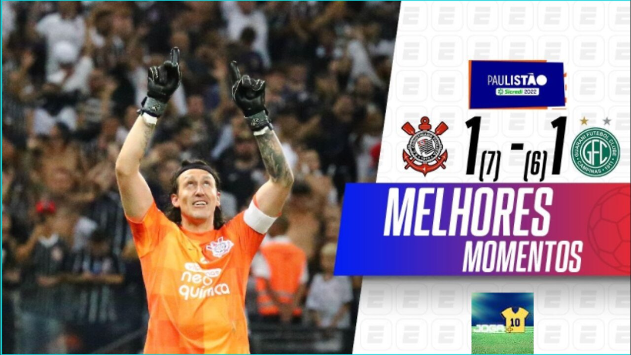 CORINTHIANS SOFRE, MAS VENCE GUARANI NOS PÊNALTIS E ESTÁ NA SEMI DO PAULISTÃO | MELHORES MOMENTOS