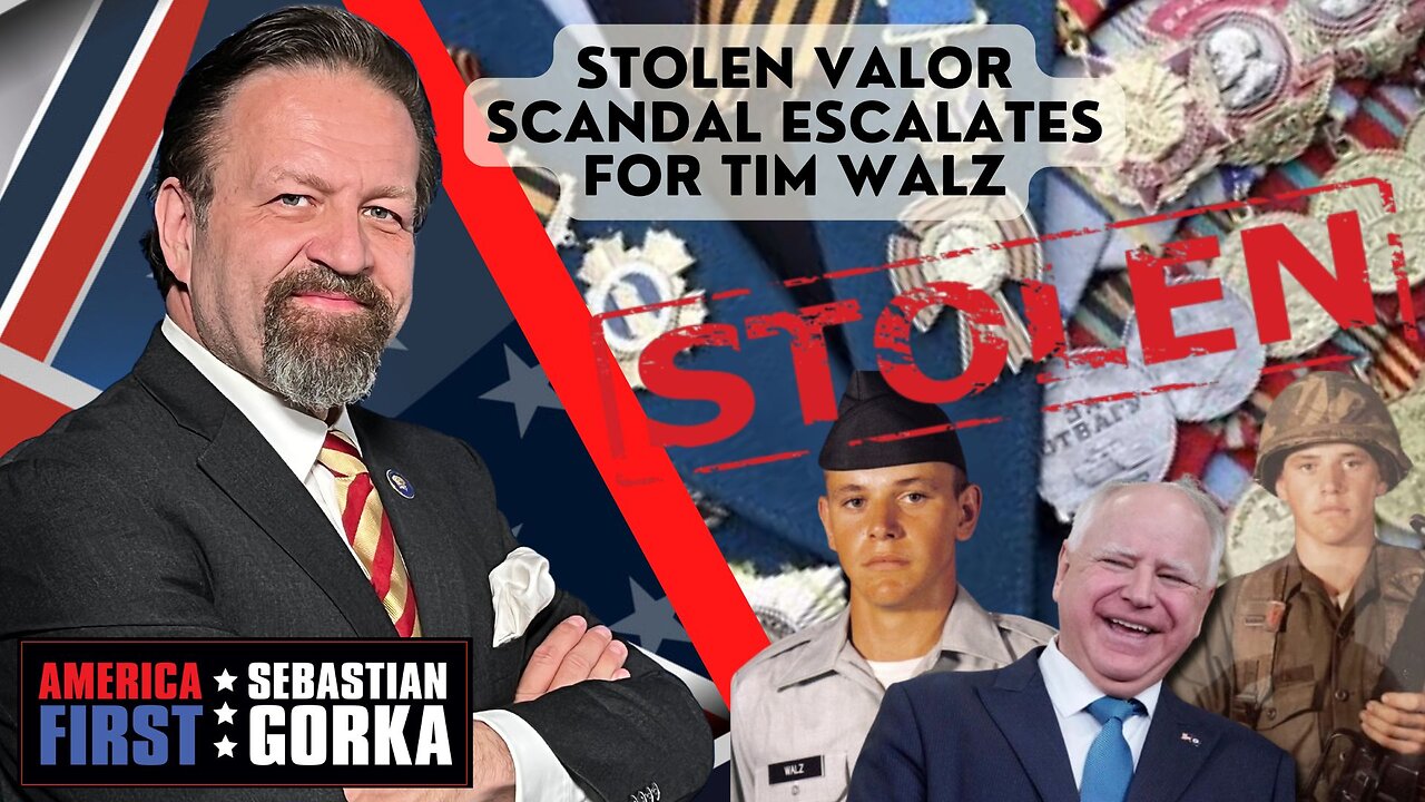 Sebastian Gorka FULL SHOW: Stolen valor scandal escalates for Tim Walz