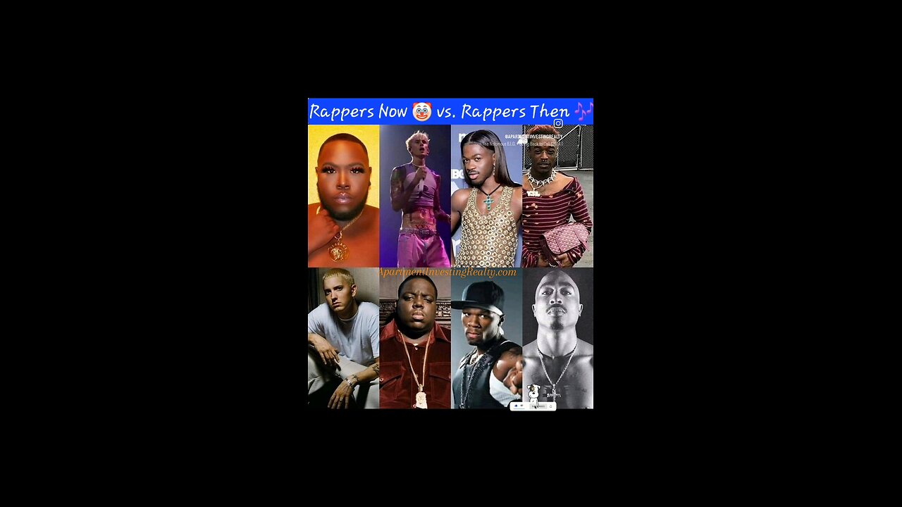 Rappers Now vs. Rappers Then