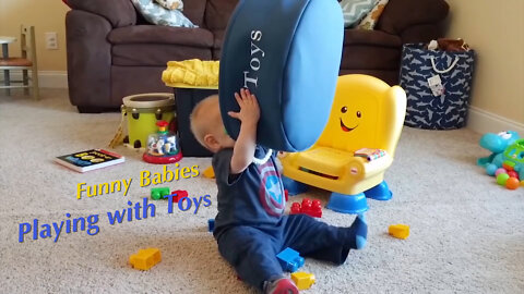 Funny Babies Playing With Toys - Try Not To Laugh