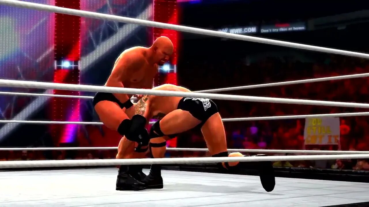 WWE 2K14 Gameplay The Rock vs Stone Cold