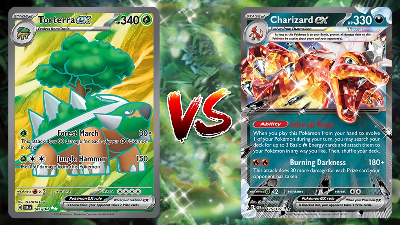 Pokemon TCG Live Torterra EX VS Charizard EX!!