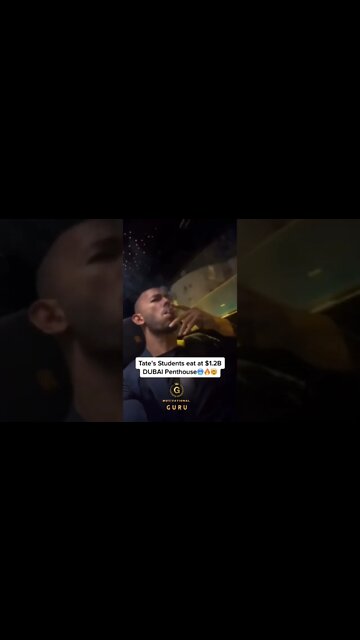 Andrew Tate war Rom eating dinner 🍽️