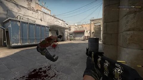 AK-47 3K on Dust 2