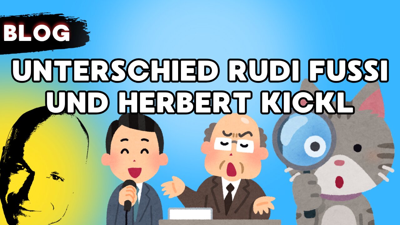 Unterschied Rudolf Fußi und Herbert Kickl