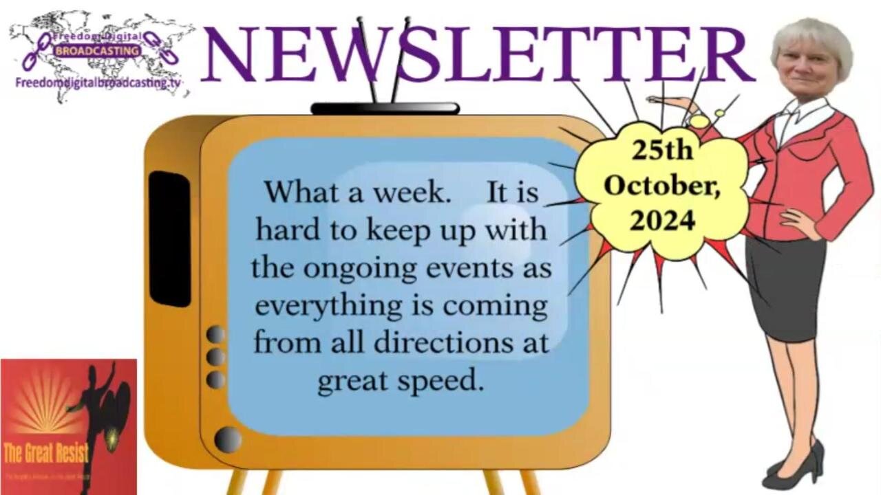 Newsletter 25th October, 2024