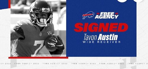 Buffalo Bills sign (WR) Tavon Austin to a 1 year contract