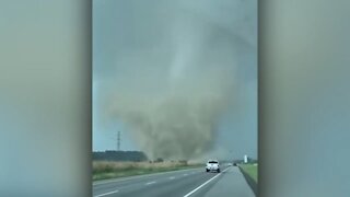 Tornado striking Montreal suburb caught in multiple videos