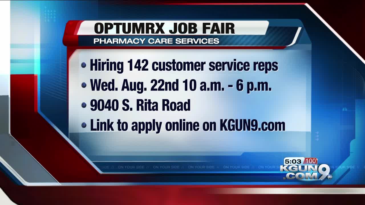 Pharmacy care services company to hold job fair in Tucson