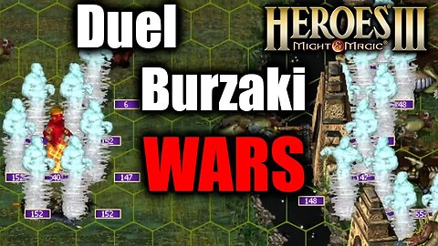 Burzaki WARS | Inferno vs Dungeon | Gluhammer Heroes HotA 3 Multiplayer PL