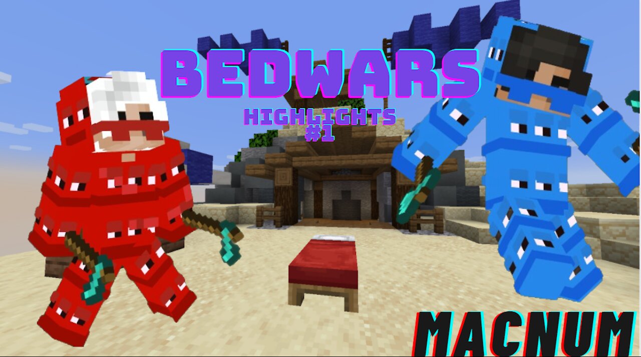 MINECRAFT BEDWARS HIGHLIGHTS 1