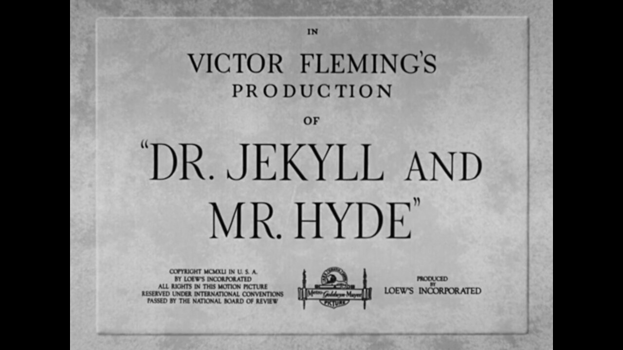 Dr. Jekyll and Mr. Hyde (1941)