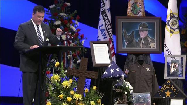 Rep. Todd Rokita at Deputy Pickett's funeral: Let's always remember what he was like