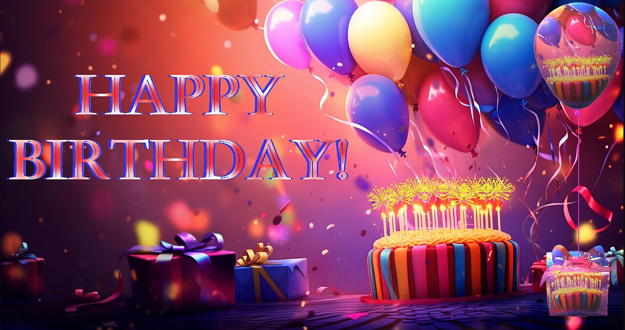 Happy Birthday 3D - Happy Birthday - Happy Birthday To You - Happy Birthday Song