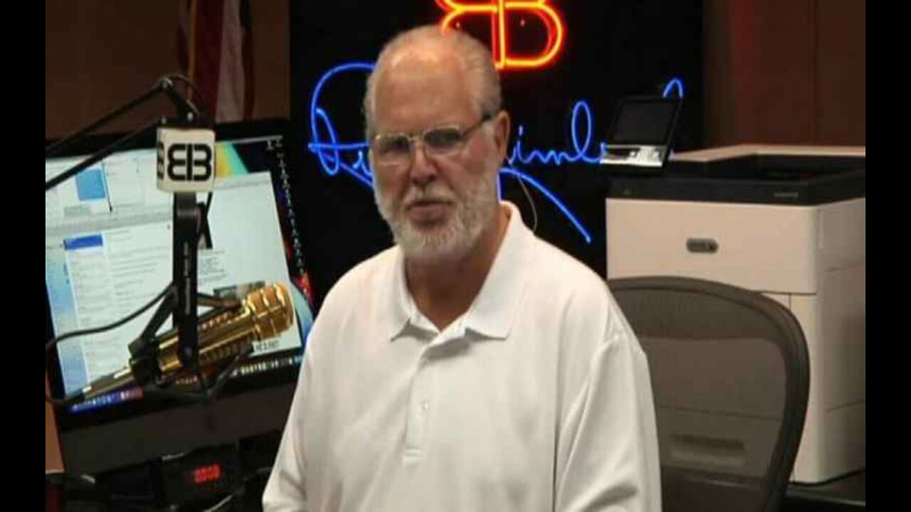 Old Rush Limbaugh Prediction Clip Resurfaces as Mainstream Media Confirms Hunter Biden Info