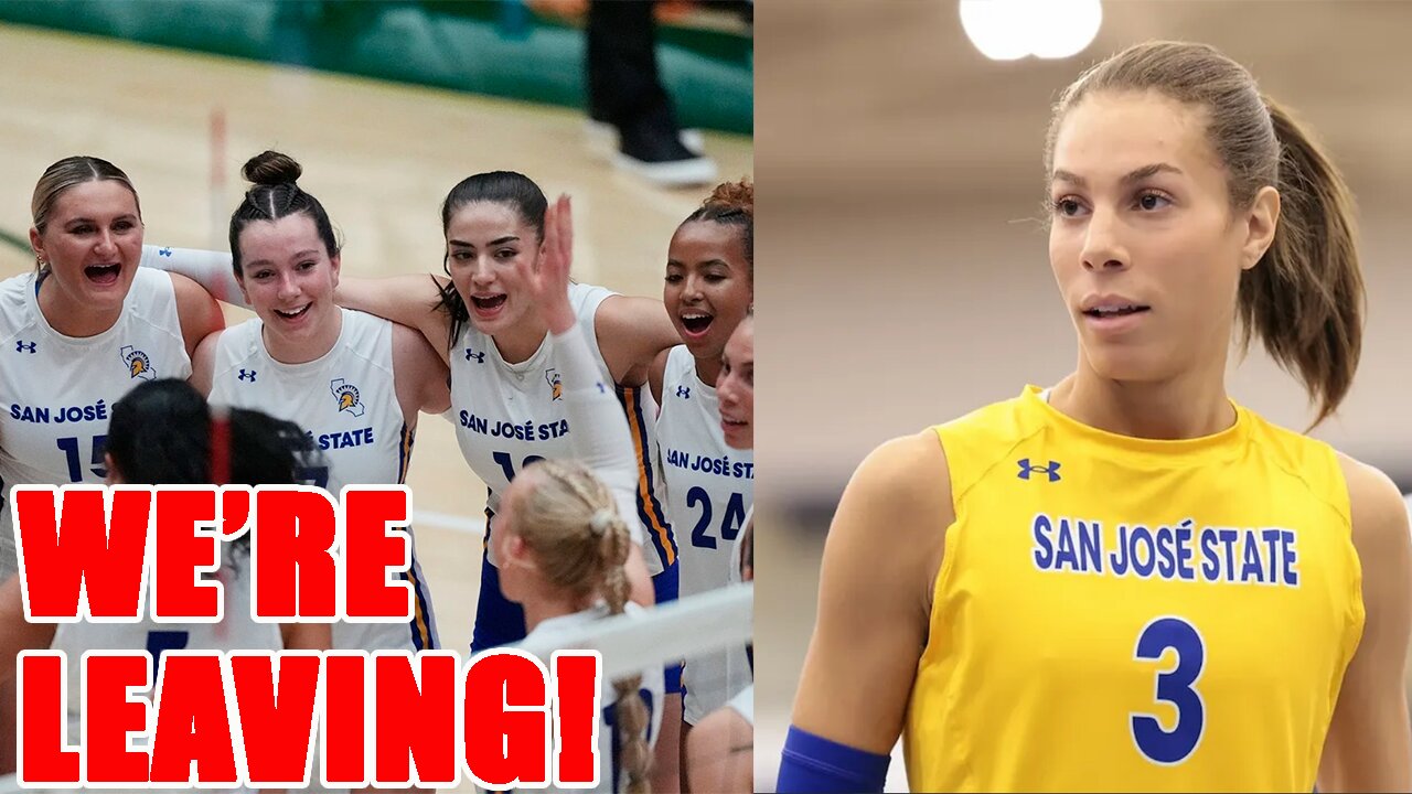 7 SJSU Volleyball players TRANSFER after being FORCED to play with TRANSGENDER Blaire Fleming!