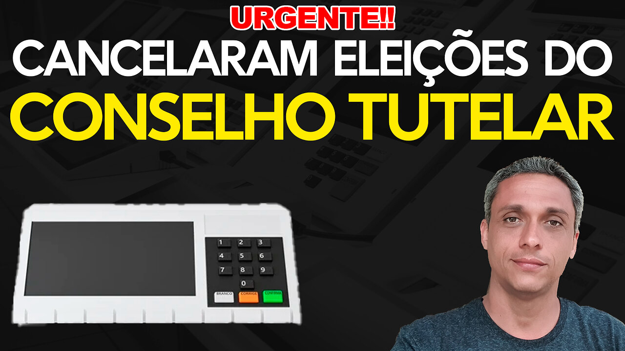 Urgente! Cancelaram as eleições para conselho tutelar. Por causa das urnas