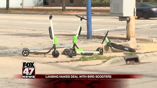 Lansing works out deal with 2 scooter companies