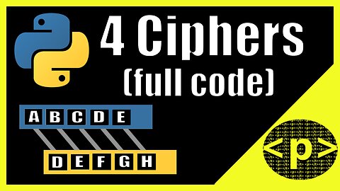 Substitution Ciphers in Python | PTP #1