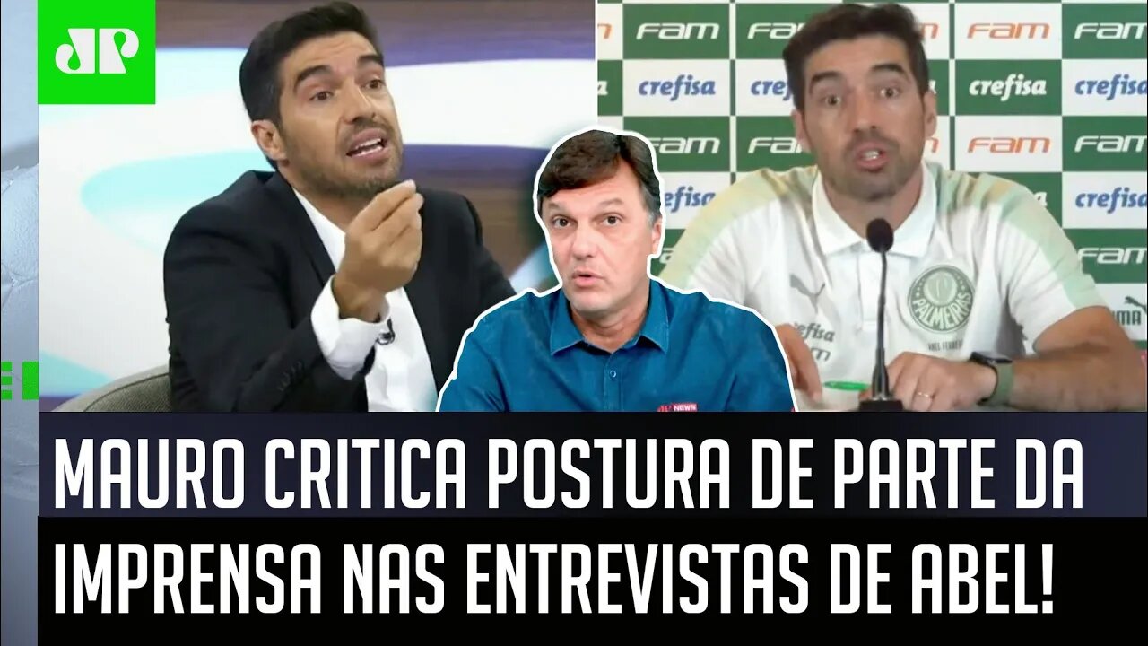 "É UMA COISA ASSUSTADORA!" Mauro Cezar CRITICA postura de parte da IMPRENSA nas entrevistas de Abel!