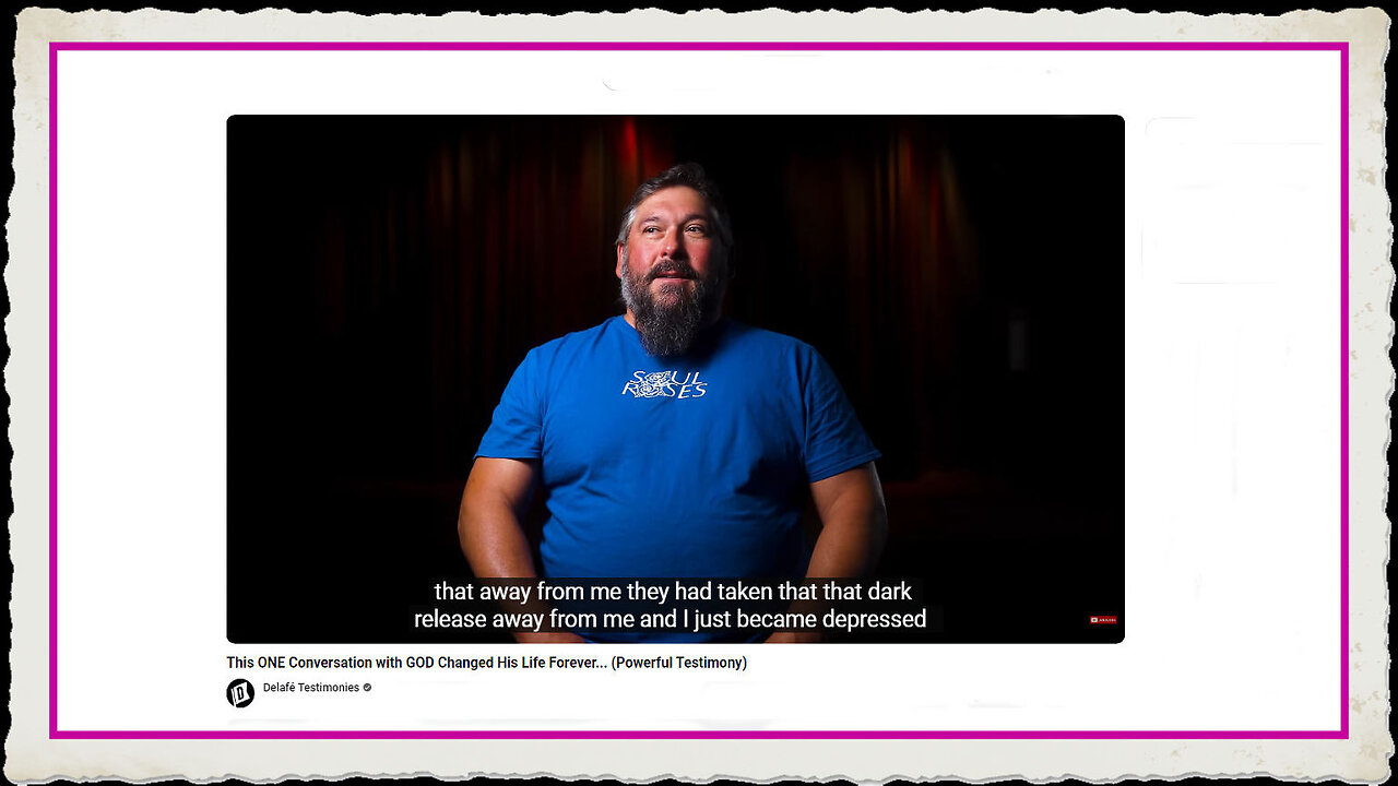 This ONE Conversation with GOD Changed His Life Forever... (Powerful Testimony)