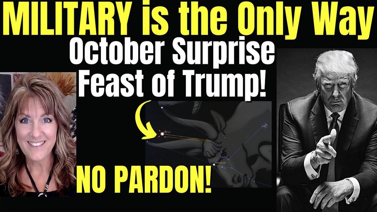 Melissa Redpill Situation Update Sep 30: "Military Only Way, October Surprise Feast of Trump"