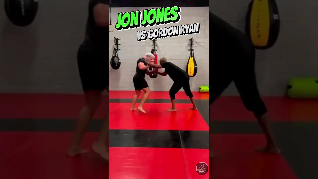 Jon Jones Training with Gordon Ryan #shorts #jonjones #gordonryan