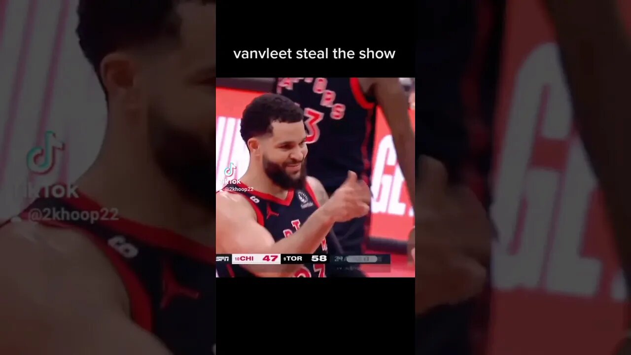 #vanvleet #steal#the#show#with#long#tress#shot #nba#basketball #league #2023