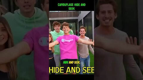 Camouflage hide and seek | ben azelart,brent rivera,Lexi rivera,stokes twins |