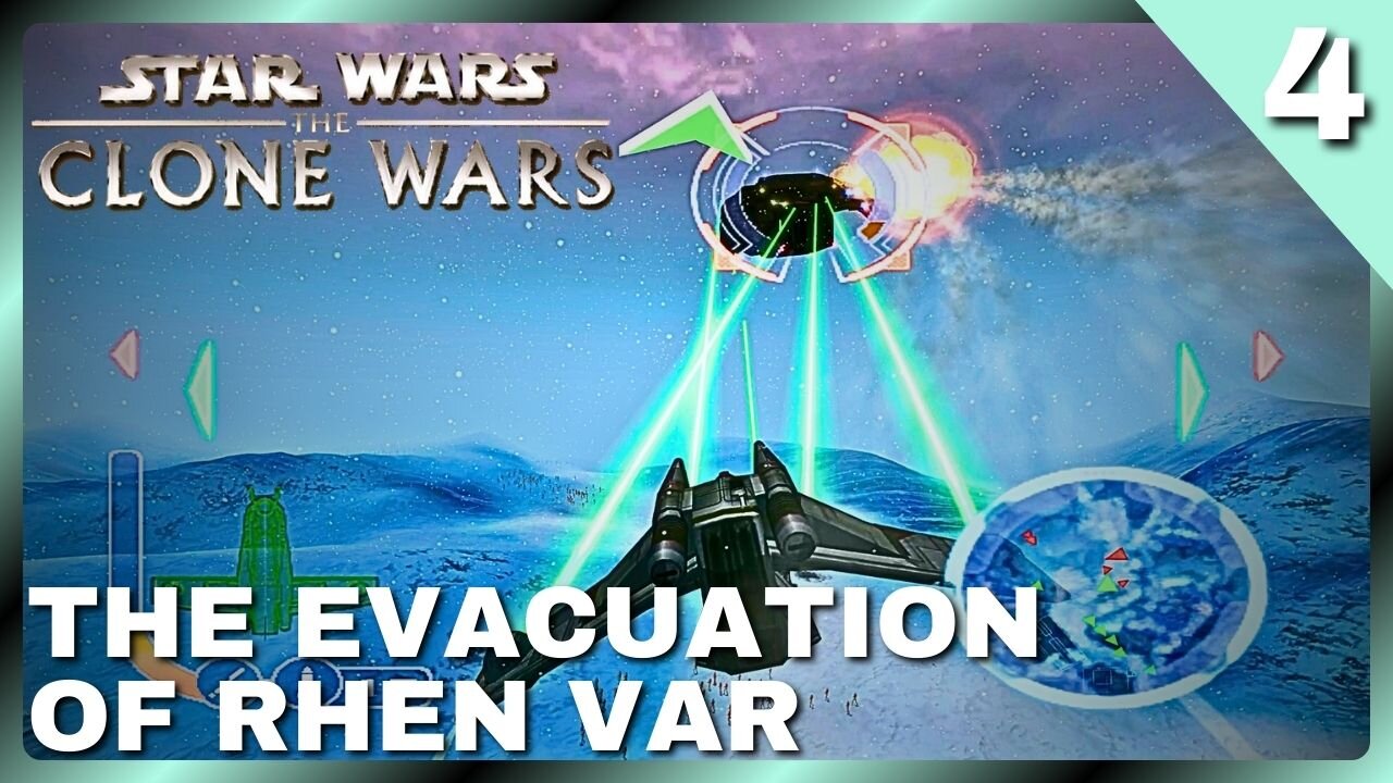 EVACUATING Rhen Var in Star Wars the Clone Wars