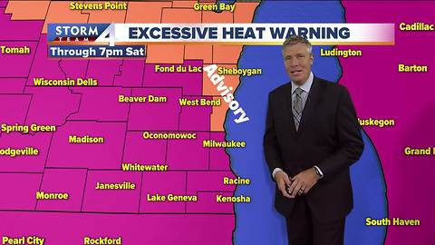 Excessive Heat Warning issued for Fri., Sat.