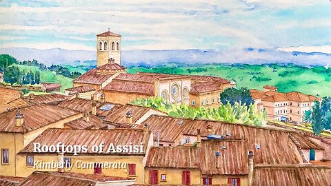 Rooftops of Assisi | Time Lapse | Kimberly Cammerata