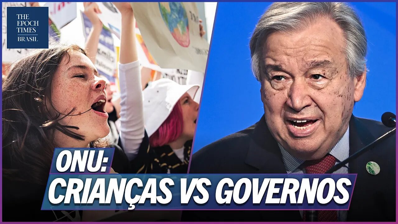 ONU: crianças podem processar governos pela "mudança climática"