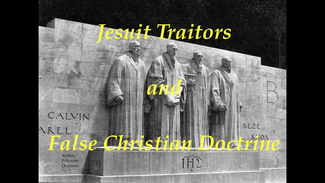 The Jesuit Vatican Shadow Empire 49 - The Jesuit Assault Against Sound Biblical Doctrine