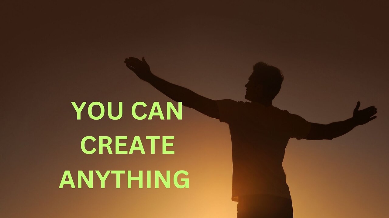 YOU CAN CREATE ANYTHING ~ JARED RAND 08-16-2024 #2291