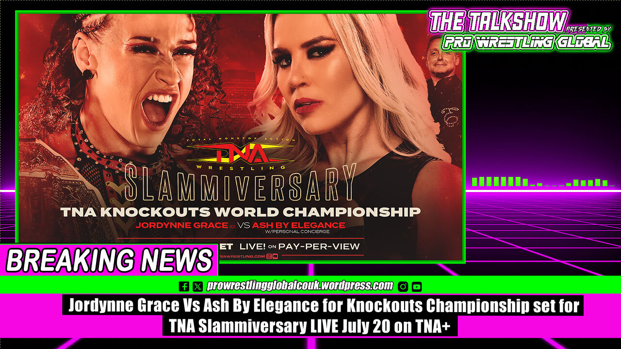 Jordynne Grace Vs Ash By Elegance for Knockouts Championship set for TNA Slammiversary