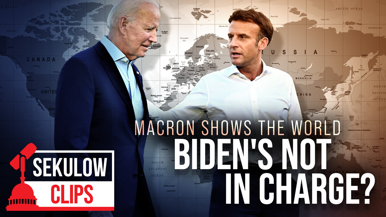 Grenell: Macron Showed the World that Biden's NOT in Charge
