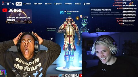 xQc & IShowSpeed Play Together For The FIRST Time!