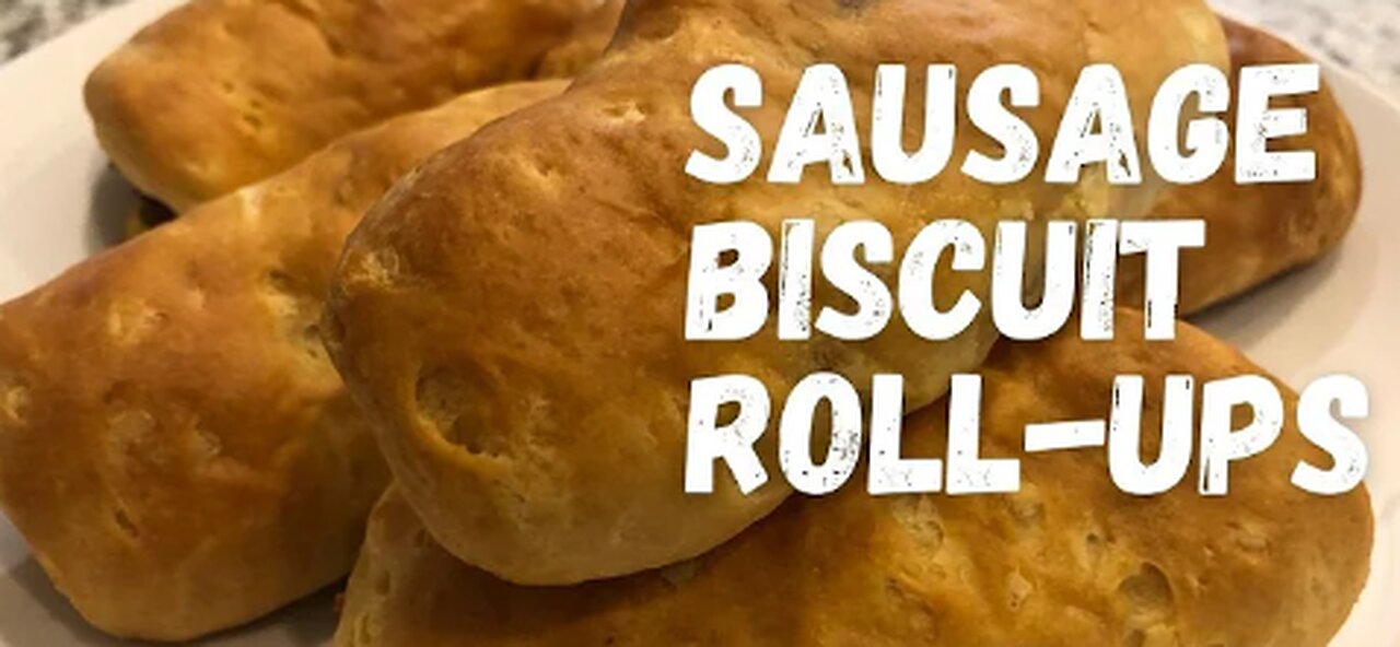 Sausage Biscuit Roll-Ups | Quick & Easy Breakfast Idea!